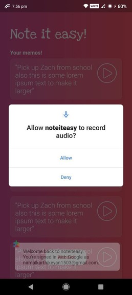Note it Easy – screenshot 1