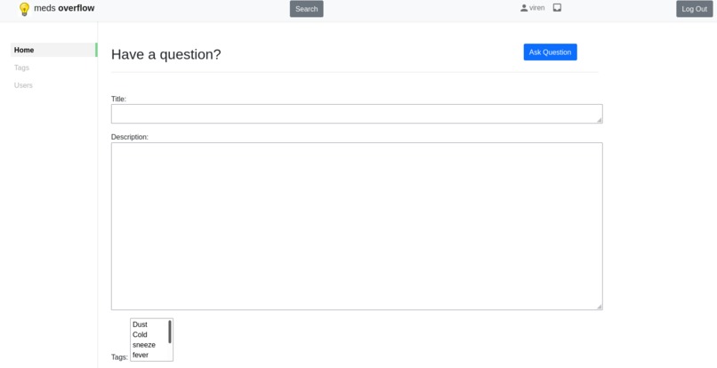 medsoverflow – screenshot 2