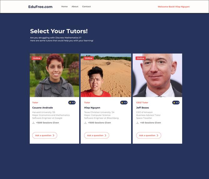 Student Division: Free Online Tutors for Minority Students – screenshot 4