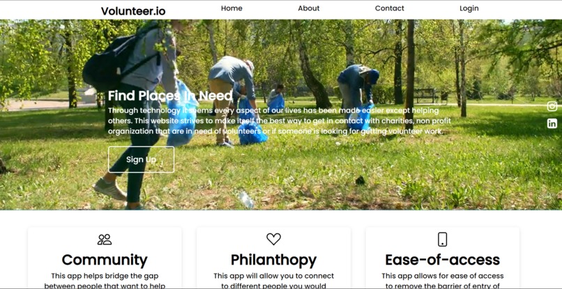 Volunteer.io – screenshot 1