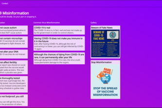 Stop COVID-19 Misinformation - Advanced 1