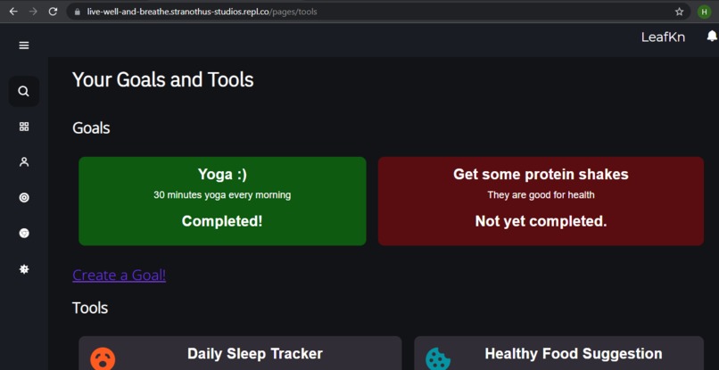 Live Well And Breathe – screenshot 5