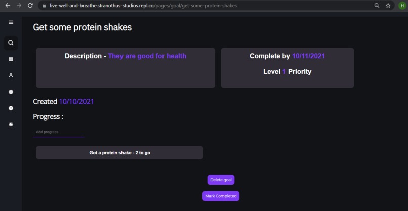 Live Well And Breathe – screenshot 6