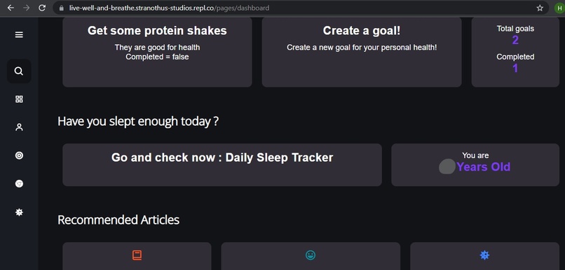 Live Well And Breathe – screenshot 4