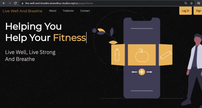 Live Well And Breathe – screenshot 1