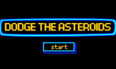 Dodge the Asteroids - Themed Program – screenshot 1