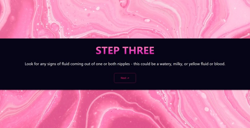 Breast Cancer Self Examination App – screenshot 3