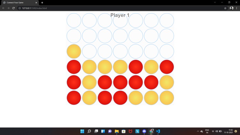 Connect Four Game – screenshot 2