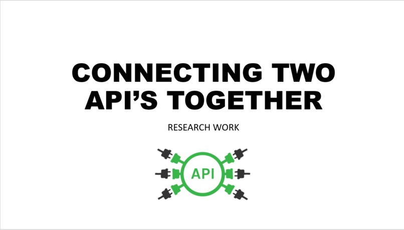 Connecting two Api's  together – screenshot 1