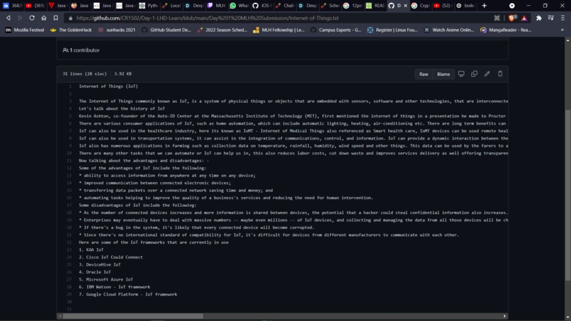 Learn about IoT – screenshot 1