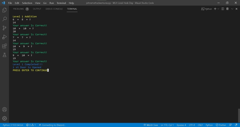 John's Adventures in Math World – screenshot 1