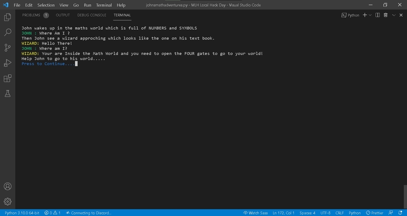 John's Adventures in Math World – screenshot 4