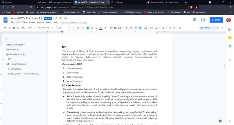 IoT – screenshot 2
