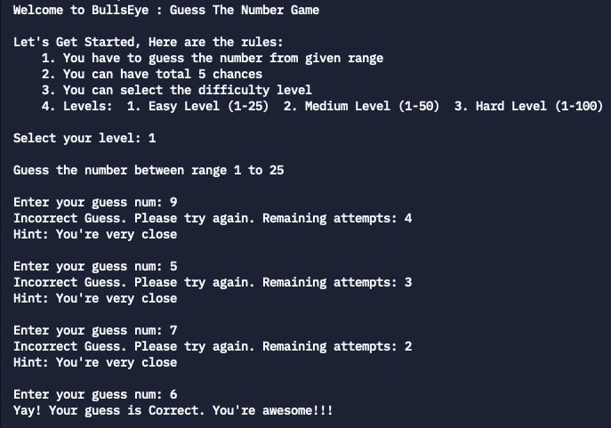 BullsEye – screenshot 1
