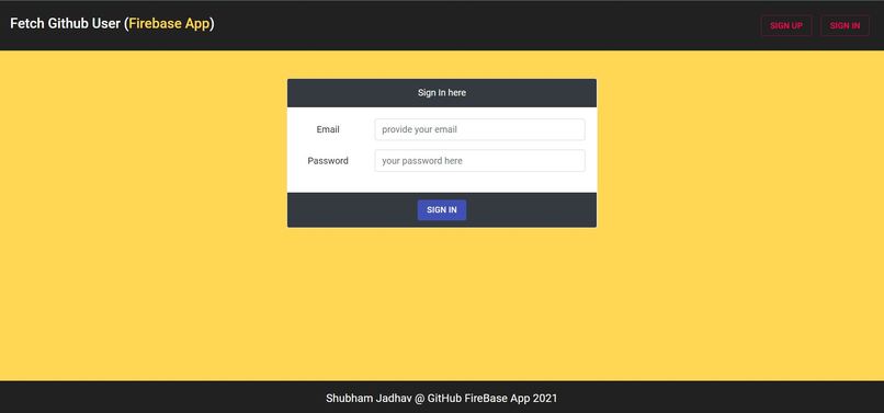 Fetch Github User – screenshot 1