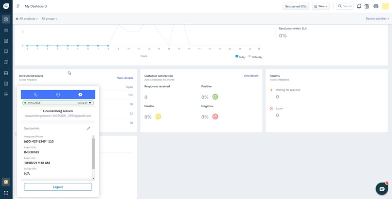 RingCentral Engage – screenshot 3