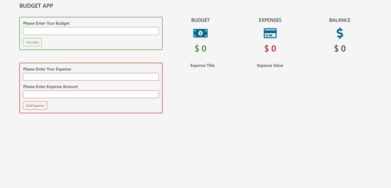 FinanceApp  – screenshot 1