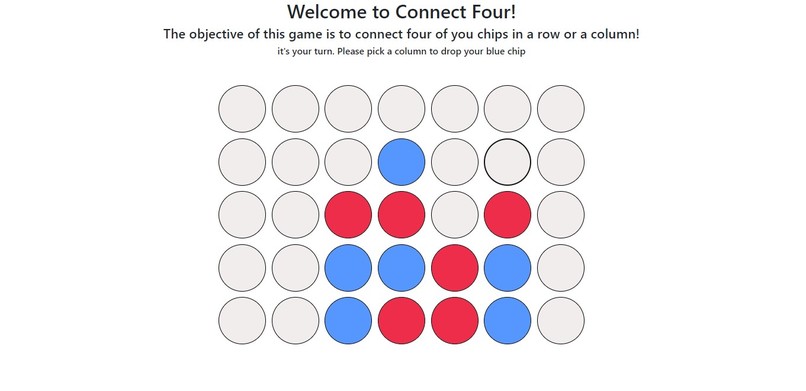 Connect4Game  – screenshot 1