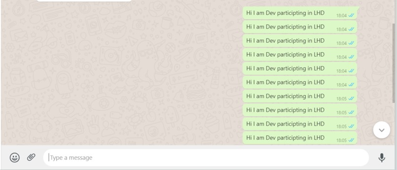 WhatsappAutomation – screenshot 1