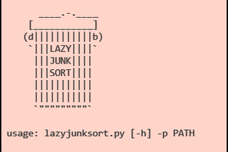 Lazy Junk Sort