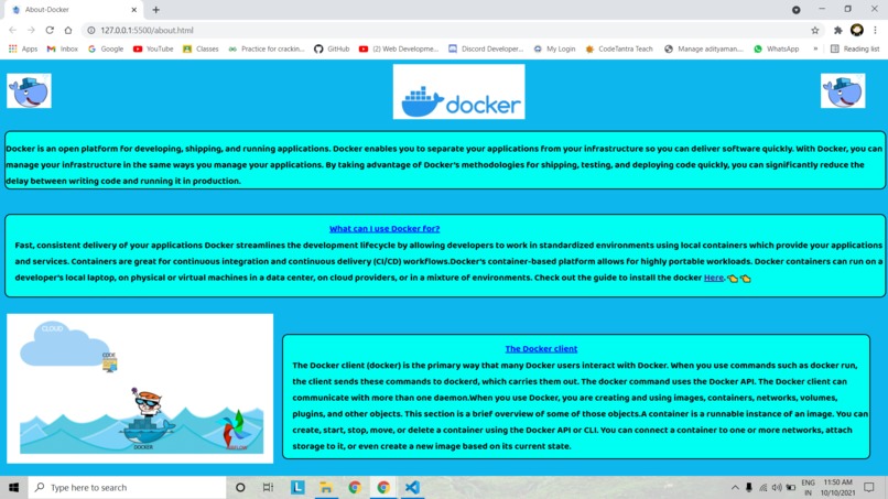 Hello docker – screenshot 2