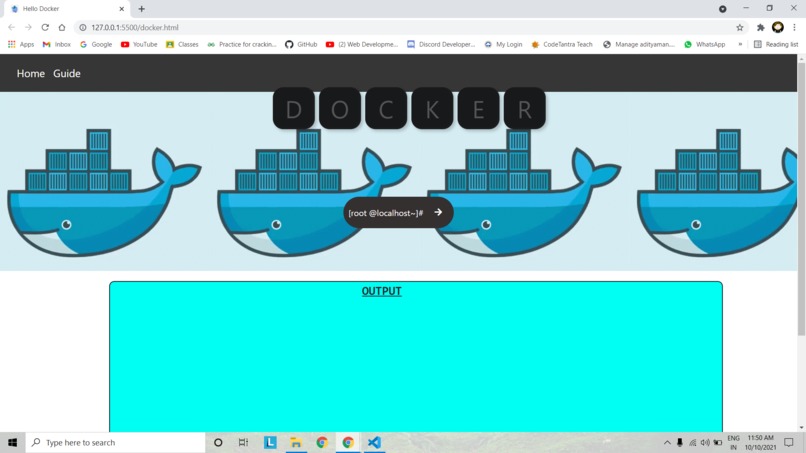 Hello docker – screenshot 3