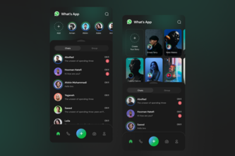 redesign the whatsapp