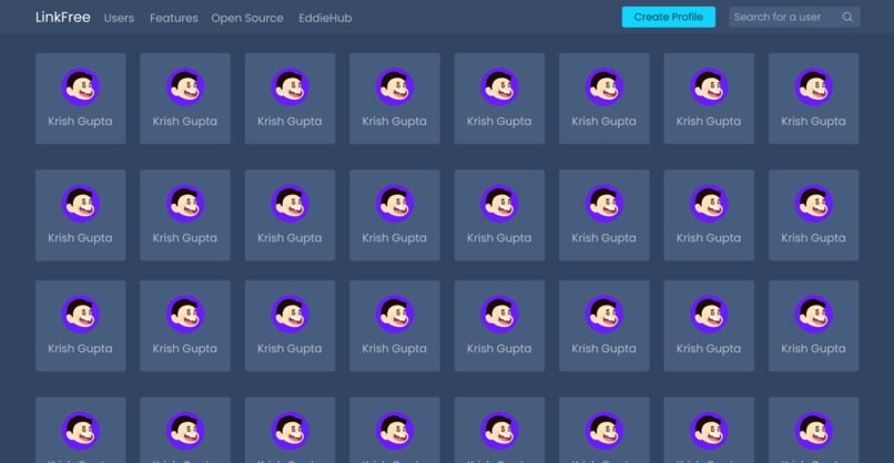 LinkFree – screenshot 1