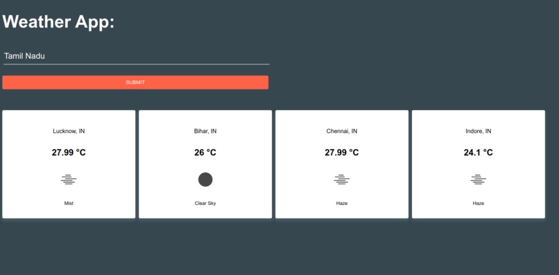 Weather-App – screenshot 3