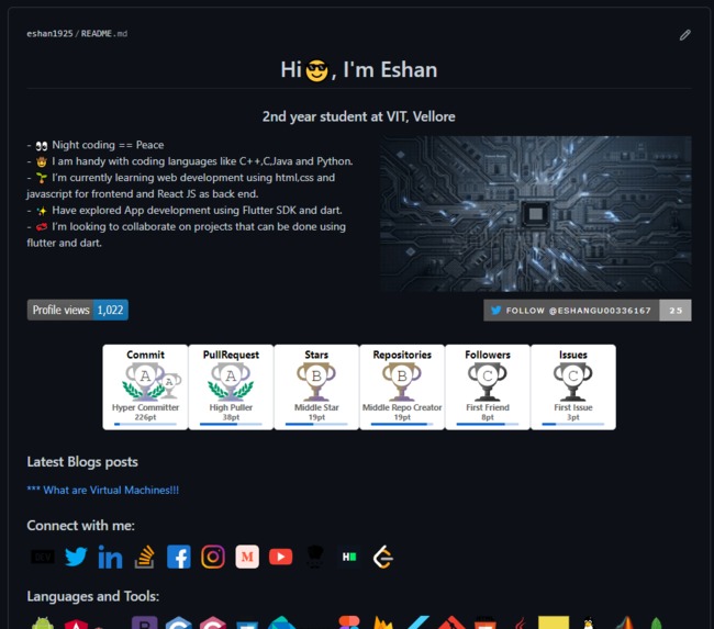 Github Pages – screenshot 1