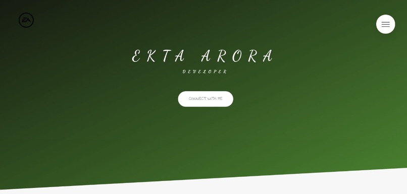 Portfolio – screenshot 1