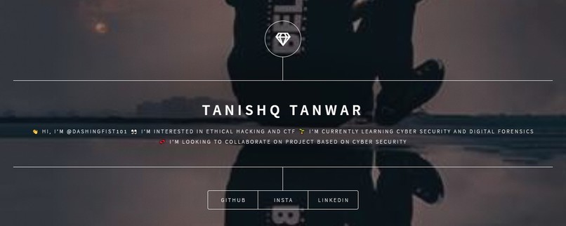 My website – screenshot 1