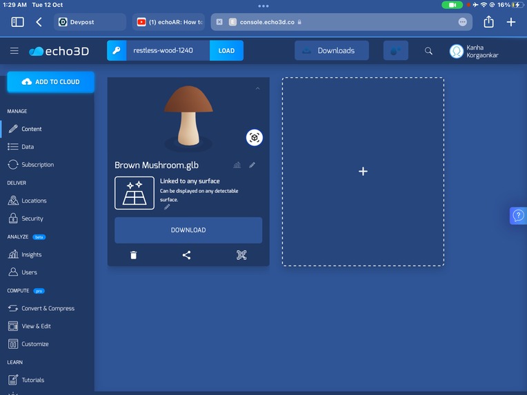 ARMushroom – screenshot 1