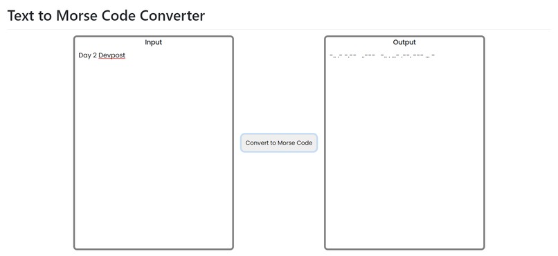 Morse Code Translator – screenshot 1