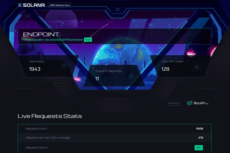 BlockPI Solana DRPC – screenshot 2
