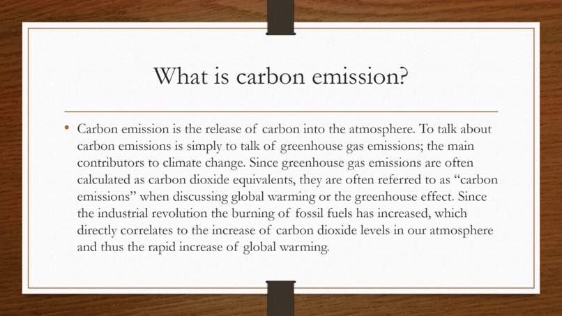 Learn about your carbon emissions – screenshot 1