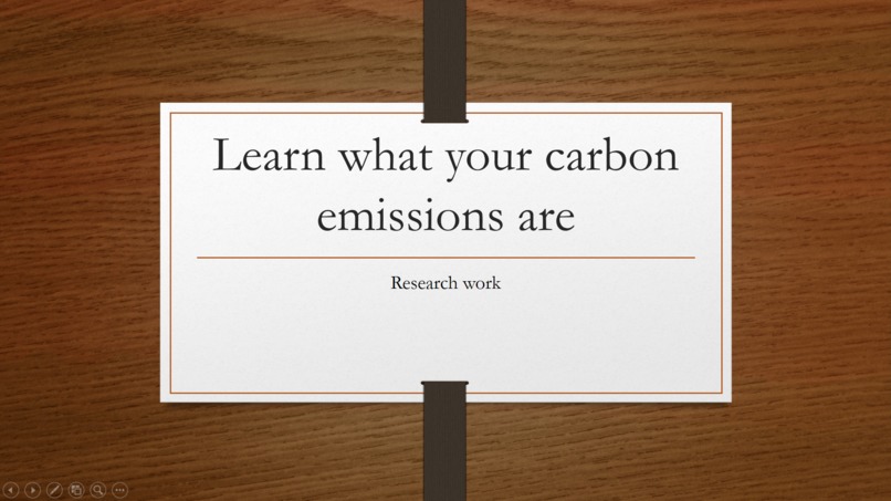 Learn about your carbon emissions – screenshot 2