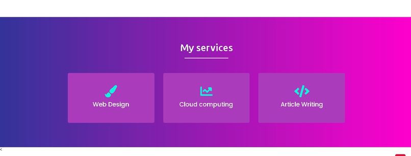 Resume – screenshot 2