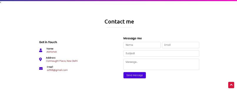 Resume – screenshot 1