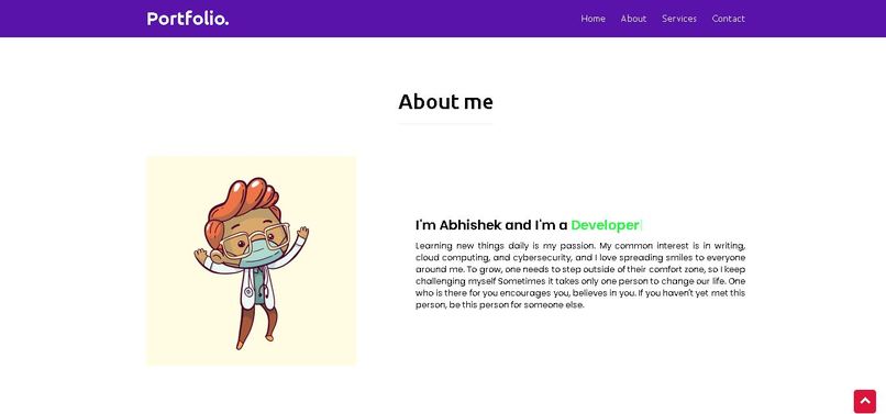 Resume – screenshot 3