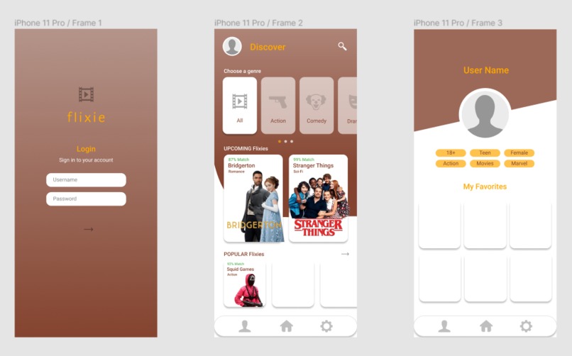 Flixie Movie Recommender – screenshot 2