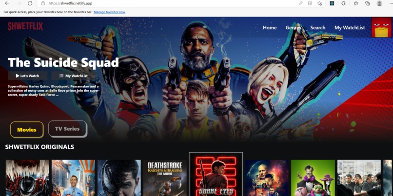 Shwetflix – screenshot 1