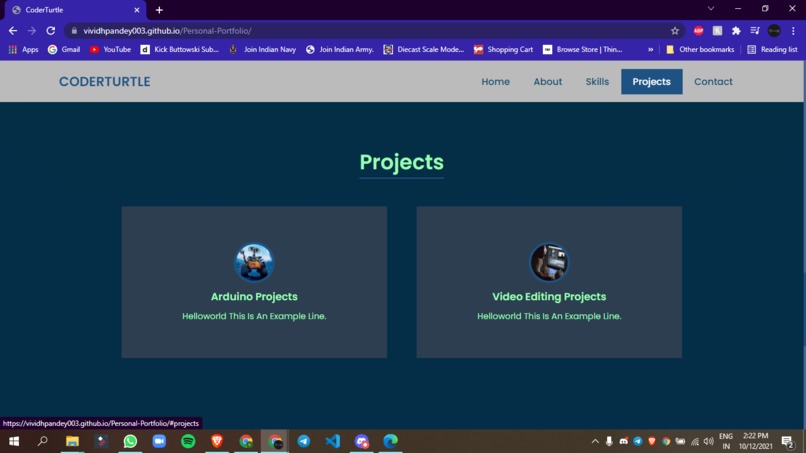 LDH D02- Daily Challenge/Set up a Personal GitHub Pages – screenshot 2