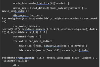 Create a Movie Recommender