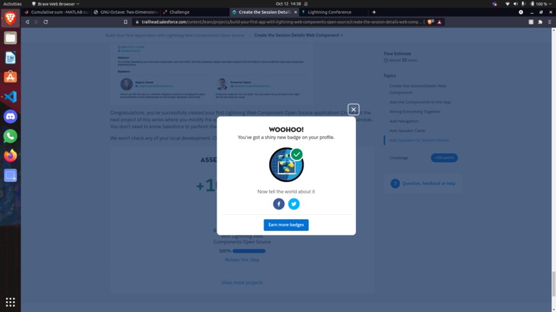 Conference App – screenshot 1