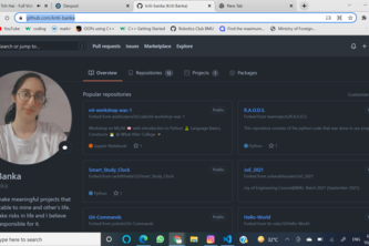 set up a personal github page
