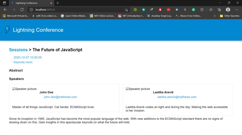 Lightning Web Components – screenshot 2