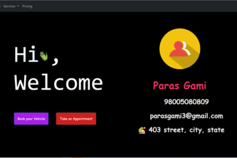 Vehicle Servicing Management