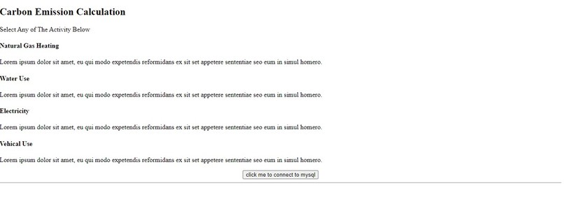 Carbon-Emission-Detector – screenshot 1