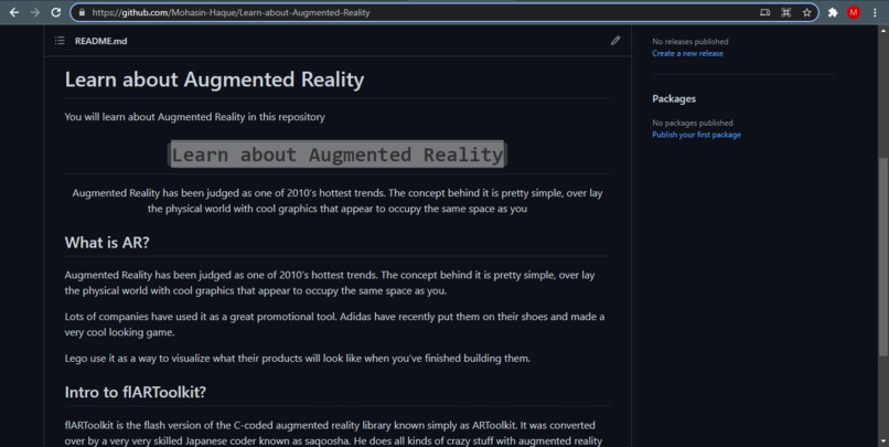 Augmented Reality – screenshot 1